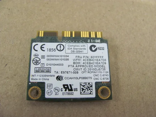 Купити 440-19 WI-FI адаптер  631956-001 60YFFFF для  HP Pavilion DV7 DV7-6000 DV7T  G4 G6 G7  оригінал