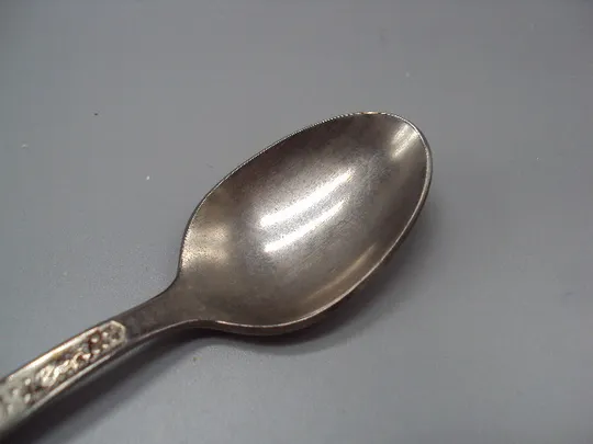 Купити Столовые приборы чайная ложка нерж узор виноград листья листочки нержавейка длина 14,5 см №18630в