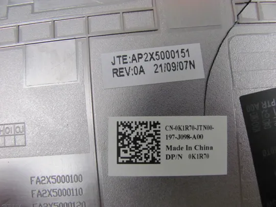 номер0353-32 Кришка дно піддон корпуса AP2X5000151 0K1R70 для Dell Inspiron / vostro 15 3501 3505 оригінал Інтернет-аукціон