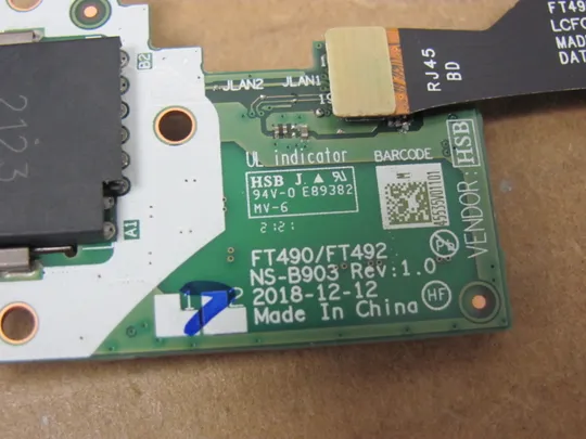 номер0813-32 плата LAN FT490/FT492 NS-B903 DA30000LE30 для Lenovo ThinkPad T14 Gen 1 2 T490 T495 оригінал Де купити