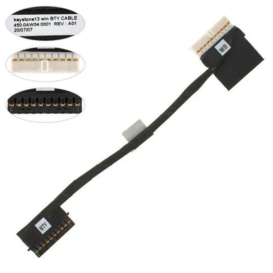 Шлейф для подключения аккумулятора DELL (Latitude 13 3380 E3380), (0WN8VH 450.0aw04.0001) Ціна
