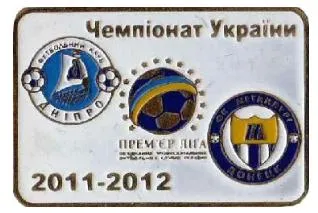 фото, Футбол значок Днепр Днепропетровск -  ФК Металлург Донецк Премьер-Лига 2011-2012