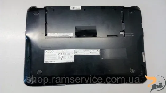 Нижня частина корпуса для ноутбука MSI X350, MS1352, б/в Ціна
