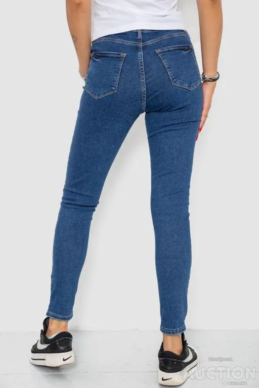 Джинсы женские, цвет синий, 250R2060 Продаж