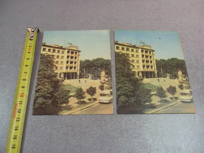 фото, открытка хмельницкий отель октябрьский 1967 мусина лот 2 шт №10593