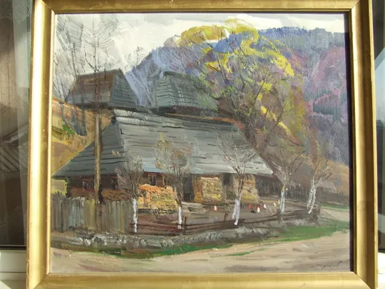 Закарпатская школа  Усик Т.   раз.  60х50 см.     также много другого. Торговий майданчик