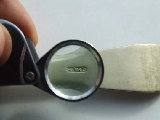 Ложка посріблення вага 72 гр. Германія ВСР роз.-21 см. 1920-40 рр.. З аукціону