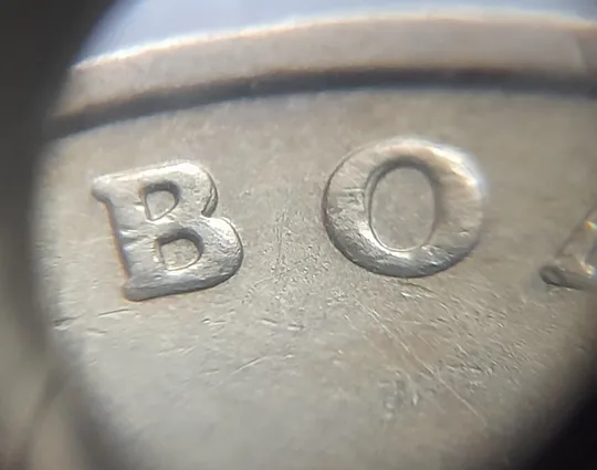 (5357) 1 гривня 2006 викрошка у "6" слова "2006" гурта + зминання на реверсі (1 гривна 2006 брак) З аукціону