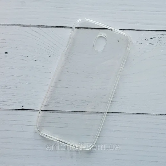 Купити Чохол Samsung J530F Galaxy J5 2017 для телефону прозорий силіконовий
