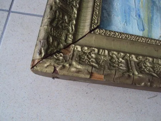 Картина в ажурной раме Осенний пейзаж осень художник Нейман холст, масло 94,3 х 111 см №112 Характеристики