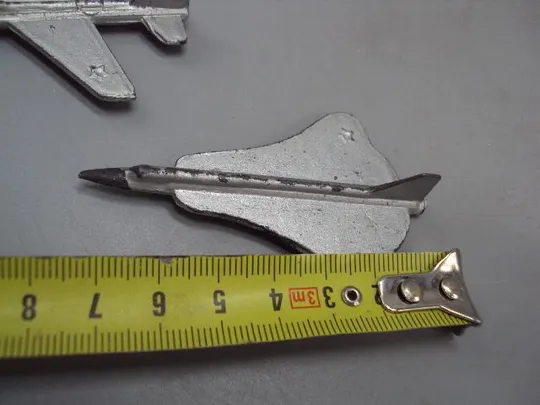 Купити Детские игрушки авиация военная техника истребитель СУ-11 и СУ-7 металл ссср 2 шт №15357