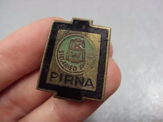 знак фрачник пирна Pirna германия №3980 Продаж