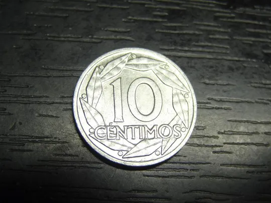 10 сентимів Іспанія 1959 Ціна