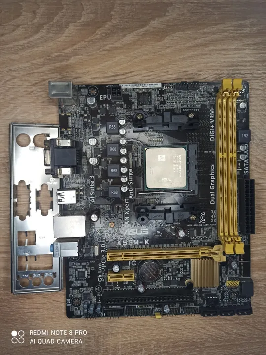 Материнська плата ASUS A58M-K + AMD A4-5300 Ціна