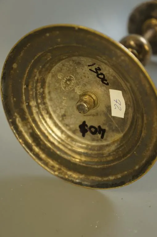 Подсвечник Варшава Фраже FRAGET N PLAQUE бронза высота 18 см (№ 72) Продаж