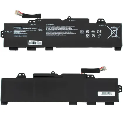 фото, Батарея для ноутбука HP TT03XL (EliteBook 755 G5) 11.55V 4850mAh 56Wh Black