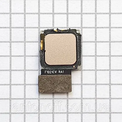фото, Шлейф Huawei Nova CAN-L11 зі сканером відбитка пальця оригінал з розборки Gold