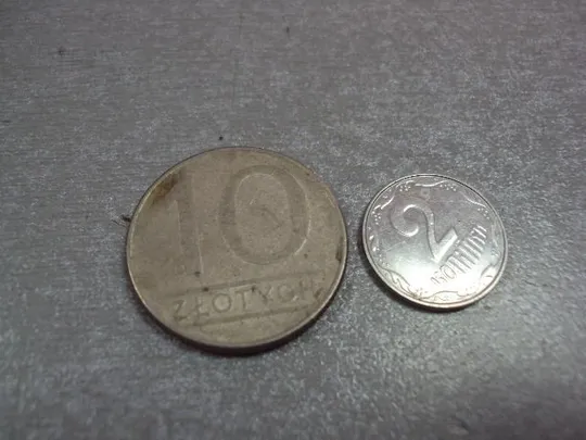 монета польша 10 злотых 1987 №9798 Ціна