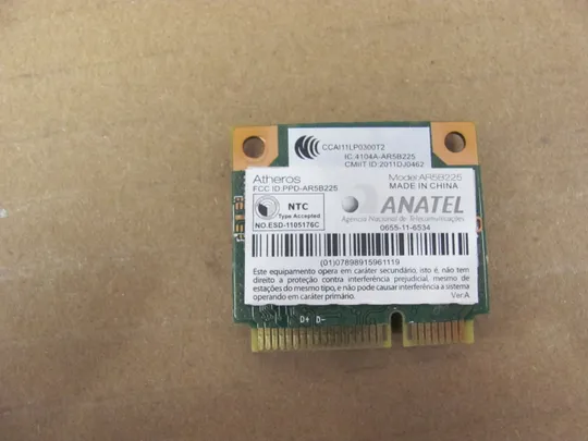 номер0202-16 WI-FI модуль ANATEL AR5B225  0655-11-65345  для  ACER Aspire S3 S3-951 MS2346 оригінал Ціна