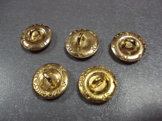 милитария пуговица вмф ссср 18 мм якорь мосштамп 70-80 е лот 5 шт №2496 Характеристики