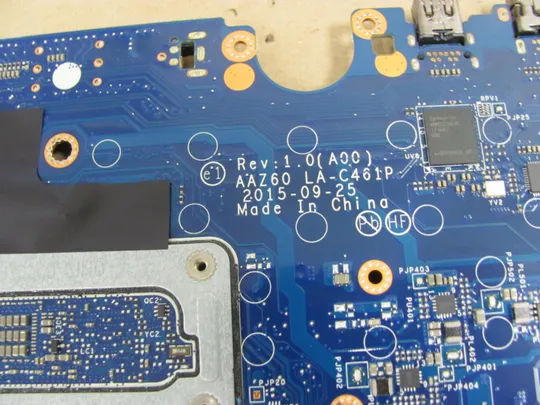 596-17 материнська плата AAZ60 LA-C461P i7-6600U SR2F1 для Dell Latitude E7470 7470 оригінал в Україні