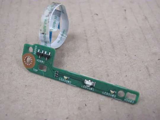 Купити номер0209-17 плата LED, Плата LED індикаторів плата кнопки LED для ноутбука  Додаткова плата, LED лампочки,Плата LED,Плата LED індикації 69N0SXE10C00-01  для Asus E502S E502MA, E502SA, L502SA  оригінал