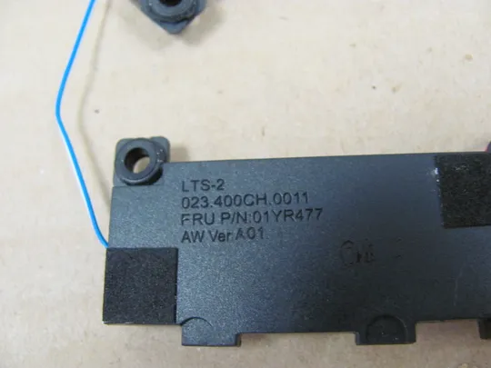 номер0026-9 динаміки dynamics 023.400CH.0011 01YR477 для Lenovo Thinkpad T580 P52S  оригінал Продаж