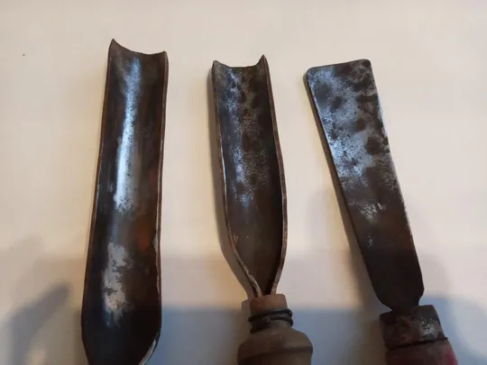 Резцы по дереву. Стамески по дереву для резьбы. Різці по дереву З аукціону