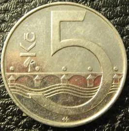 5 крон 2006 Чехія Ціна