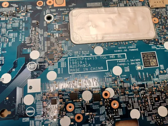 номер1059-12 материнська плата 82G7H SRK03 i5-1145G7 для  DELL Latitude 5520 5521 Precision 3560 3561 Mainboard Материнка Основна плата Системна плата Плата системи Laptop motherboard мамка ноутбучна плата  оригінал Характеристики