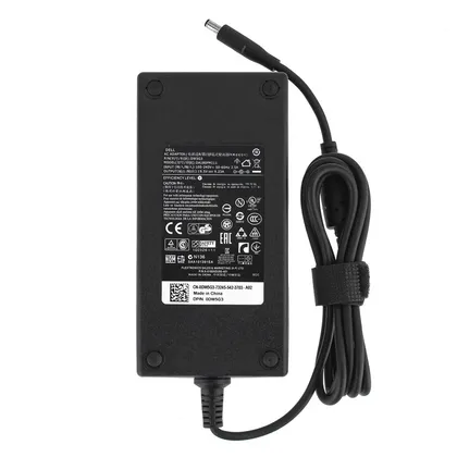 фото, Блок живлення для ноутбука DELL 19.5V, 9.23A, 180W, 4.5*3.0-PIN, black, RECTANGULAR
