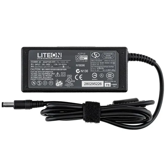 Блок живлення для монітора 12V, 3A, 36W, 5.5*2.5, black (без кабеля!) З аукціону