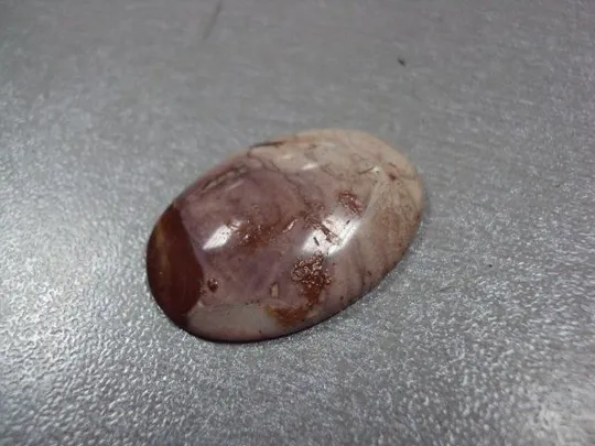 Камень яшма овальная для ювелирных изделий вес 3,93 г размер 5 х 29 х 21 мм №13299 Продаж