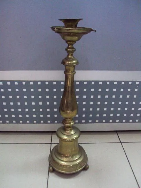 Подсвечник большой латунь высота 50 см (№103) №11353 Ціна