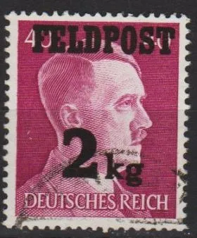 фото, 1944 - Рейх - Польова пошта Mi.3  _гаш