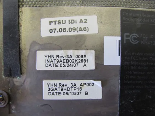 Купити №74-11 Сервісна кришка HDD HP Pavilion DV9000, DV9500, DV9700 3GAT9HDTP16 у хорошому стані ОРИГИНАЛ