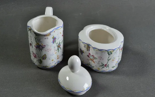 Набор "Букингем" сахарница и молочник "Imari" Китай цукорниця та молочник БУ Інтернет-аукціон