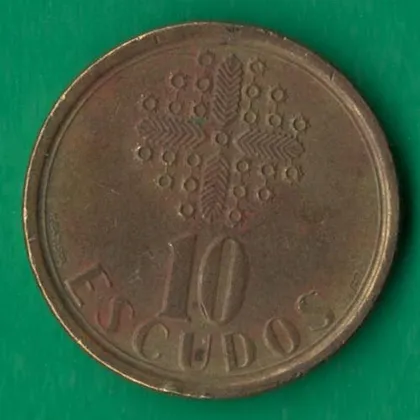 фото, 10 ескудо 1989 року Портуґалія [КВ]