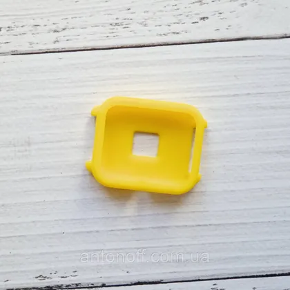 фото, Силіконова накладка Xiaomi Amazfit Bip / AMZBPCASE-YE Yellow