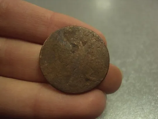 монета россия деньга денга 1753 №696 З аукціону