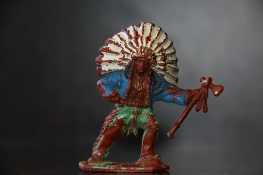 вождь индеец с томагавком 50-54мм LONE STAR Англия Ціна