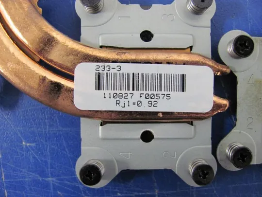 №44-5 Система охолодження 04W6931 для LENOVO THINKPAD X220 X220I X220T X230 X230I X230T оригінал З аукціону