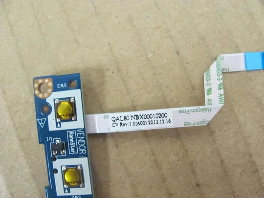 378-11 Плата кнопок звуку LS-7783P NBX00010200 для Dell Latitude E6430 оригінал Де купити