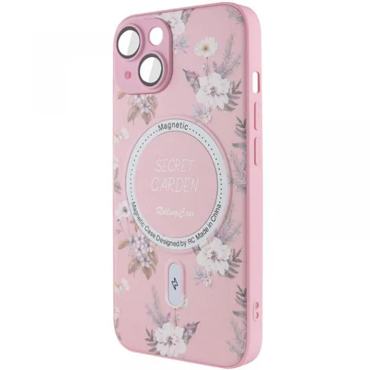 TPU+PC чехол Secret Garden with MagSafe для Apple iPhone 14 (6.1&quot;) З аукціону