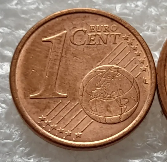 (1911) 1 євроцент 2015 та 2 євроценти 2015 Італія - 2 монети одним лотом (1 евроцент 2015, 2 евроцента 2015 Италия) Де купити