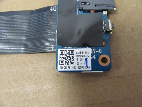 341-45 плата USB AUDIO SD 5C10R61424 5C50R61312  для  Lenovo Ideapad 130S-14IGM  120S-11IAP 120S-14IAP оригінал Недорого