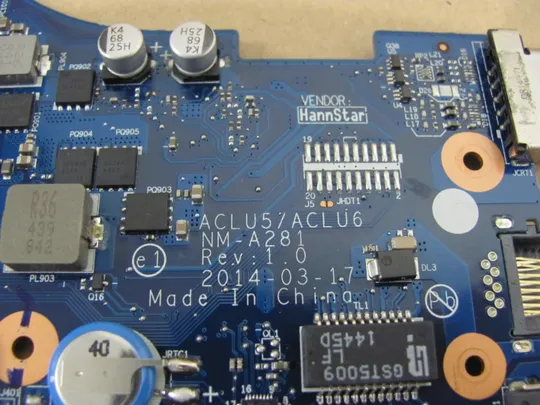 443-32 материнська плата ACLU5/ACLU6 NM-A281 для  Lenovo IdeaPad G50-45  оригінал З аукціону