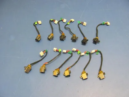 фото, номер1045-11 роз'єм живлення 727811-FD1 для HP PROBOOK 650 G1 Роз'єм зарядки Гніздо живлення Штекера живлення Зарядний порт Роз'єм адаптера живлення power connector оригінал