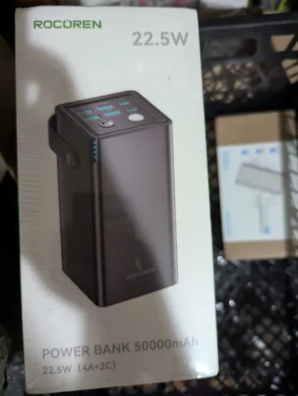 фото, Rocoren 22.5W 50000mAh RCBP5W-22.5 PowerBank Павер бенк