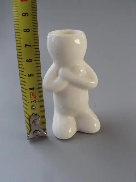 Купити Подсвечник подвазонник фарфор миниатюра человечек человек 7,7 см №10517